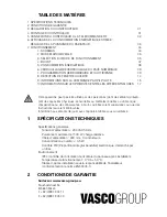 Preview for 18 page of Vasco E-Volve E-V-RF User And Installation Manual