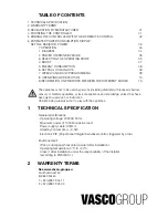 Preview for 52 page of Vasco E-Volve E-V-RF User And Installation Manual