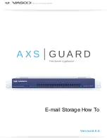 Предварительный просмотр 1 страницы Vasco Personal aXsGUARD How-To Manual