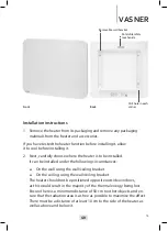 Preview for 15 page of Vasner Citara Plus 450M Installation Manual And User'S Manual