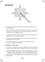 Preview for 16 page of Vasner Citara Plus 450M Installation Manual And User'S Manual