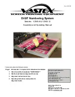 Preview for 1 page of VASTEX DiGiT V2NS-8 Assembly And Operating Manual