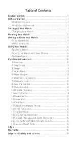 Preview for 2 page of Vastking Electronic Fit M3 User Manual