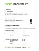 Preview for 7 page of VAT 01 Series Installation, Operating And Maintenance Instructions