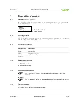 Предварительный просмотр 5 страницы VAT 075 Series Installation, Operating,  & Maintenance Instructions