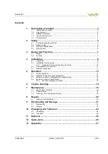 Preview for 3 page of VAT 09.1 Series Installation, Operating,  & Maintenance Instructions