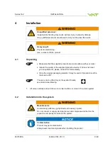 Предварительный просмотр 9 страницы VAT 162 Series Installation, Operating,  & Maintenance Instructions