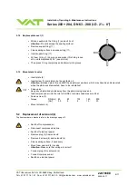 Предварительный просмотр 8 страницы VAT 203 Series Installation, Operating,  & Maintenance Instructions