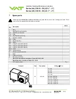 Preview for 13 page of VAT 244 Series Installation, Operating,  & Maintenance Instructions