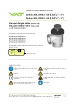 Preview for 1 page of VAT 24436-GE01 Installation, Operating,  & Maintenance Instructions