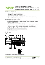 Предварительный просмотр 7 страницы VAT 284 Series Installation, Operating,  & Maintenance Instructions