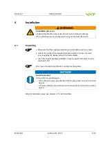 Preview for 9 page of VAT 541 Series Installation, Operating,  & Maintenance Instructions