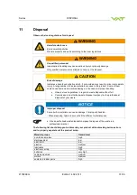 Preview for 31 page of VAT 570 Series Installation, Operating,  & Maintenance Instructions