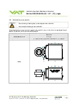 Предварительный просмотр 11 страницы VAT 612 GC Series Installation, Operating,  & Maintenance Instructions