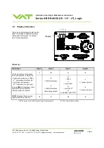 Предварительный просмотр 24 страницы VAT 612 GC Series Installation, Operating,  & Maintenance Instructions