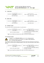 Предварительный просмотр 30 страницы VAT 612 GC Series Installation, Operating,  & Maintenance Instructions