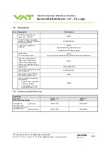 Предварительный просмотр 58 страницы VAT 612 GC Series Installation, Operating,  & Maintenance Instructions