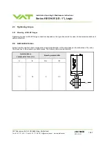 Предварительный просмотр 10 страницы VAT 612 Series Installation, Operating,  & Maintenance Instructions