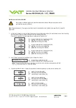 Preview for 28 page of VAT 61232-KEGJ-0002 Installation, Operating,  & Maintenance Instructions