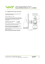 Предварительный просмотр 14 страницы VAT 615 AG Series Installation, Operating,  & Maintenance Instructions