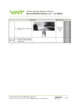 Предварительный просмотр 69 страницы VAT 615 AG Series Installation, Operating,  & Maintenance Instructions