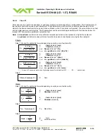 Preview for 34 page of VAT 615 DN Series Installation, Operating,  & Maintenance Instructions