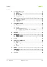 Предварительный просмотр 3 страницы VAT 620 Series Installation, Operating,  & Maintenance Instructions