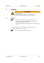 Предварительный просмотр 9 страницы VAT 620 Series Installation, Operating,  & Maintenance Instructions