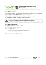 Preview for 16 page of VAT 64.1 Series Installation, Operating And Maintenance Instructions