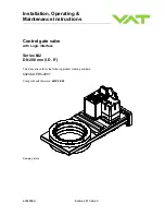 Preview for 1 page of VAT 64246-UEHC-0001 Installation, Operating,  & Maintenance Instructions