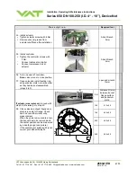 Предварительный просмотр 67 страницы VAT 650 AP Series Installation, Operating,  & Maintenance Instructions