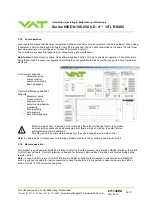 Предварительный просмотр 22 страницы VAT 650 GS Series Installation, Operating,  & Maintenance Instructions