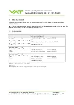 Preview for 4 page of VAT 650 TJ Series Installation, Operating,  & Maintenance Instructions