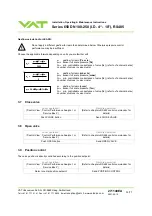 Preview for 33 page of VAT 650 TJ Series Installation, Operating,  & Maintenance Instructions