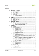 Предварительный просмотр 3 страницы VAT 653 AQ Series Installation, Operating,  & Maintenance Instructions