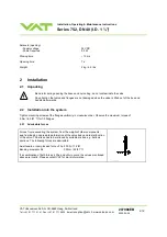 Предварительный просмотр 4 страницы VAT 75232-CE44 Series Installation, Operating,  & Maintenance Instructions