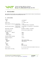 Preview for 4 page of VAT 77.1 Series Installation, Operating,  & Maintenance Instructions