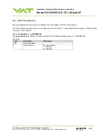 Preview for 39 page of VAT 95248-PAGI-0002 Installation, Operating,  & Maintenance Instructions