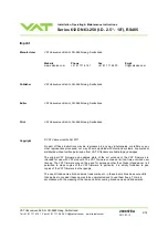 Preview for 2 page of VAT Series 612 DN 63-250 Installation, Operating,  & Maintenance Instructions