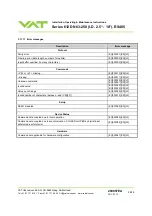 Preview for 56 page of VAT Series 612 DN 63-250 Installation, Operating,  & Maintenance Instructions