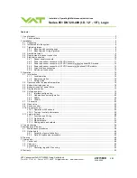 Preview for 2 page of VAT Series 651 Installation, Operating,  & Maintenance Instructions