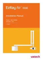 Vatech EzRay Air Wall VEX-S300W Installation Manual preview