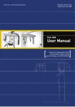 Vatech PaX-500 User Manual предпросмотр