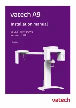 Vatech PHT-30CSS Installation Manual preview