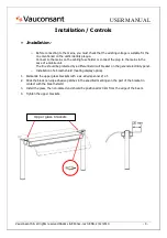 Preview for 4 page of Vauconsant A62608 User Manual