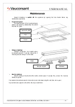 Preview for 8 page of Vauconsant A62608 User Manual