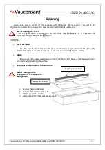 Предварительный просмотр 7 страницы Vauconsant A63208VRP User Manual