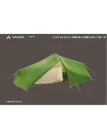 Vaude POWER LIZARD SUL 1-2P User Manual preview