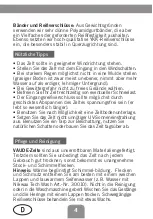 Preview for 4 page of Vaude Power Lizard Ultralight Manual