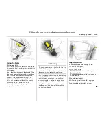 Предварительный просмотр 113 страницы Vauxhall 2007 Vectra Operating & Safety Manual